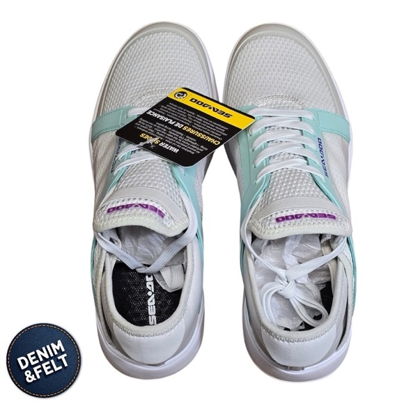 Sea-Doo Unisex Mint Green/White/Purple Water Shoes/Sneakers | NEW/NIB!!🌊🚤🌊 - Picture 14 of 15